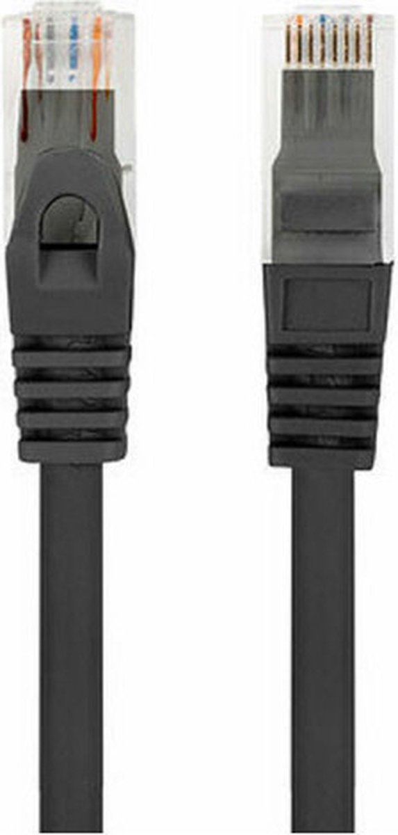 UTP Category 6 Rigid Network Cable Lanberg PCU6-10CU-1000-BK