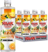 RAAK Vruchtensiroop Multivruchten Zero 0,75ltr (6 flessen, incl. verzendkosten)