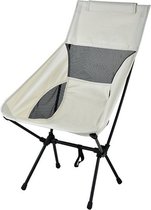 Chaise de camping SUNMOOL - Chaise de camping pliable - Pliable - Légère - Dossier haut - Sac de transport