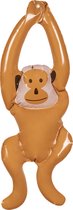 Boland - Opblaasbare aap (61 cm) - Kinderen en volwassenen - Carnaval, Festival, Kinderfeestje, Tienerfeestje, Themafeest, Verjaardag, Vrijgezellenfeest -