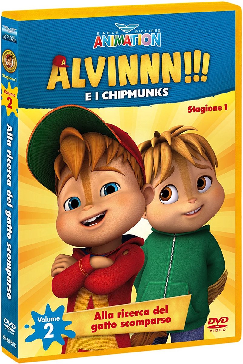 Eagle Pictures Alvinnn!!! And the Chipmunks DVD Engels, Italiaans
