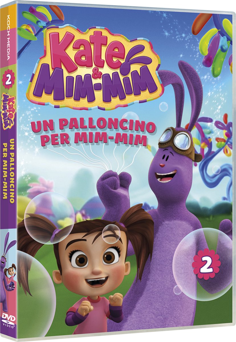 PLAION Kate & Mim-Mim DVD Engels, Italiaans