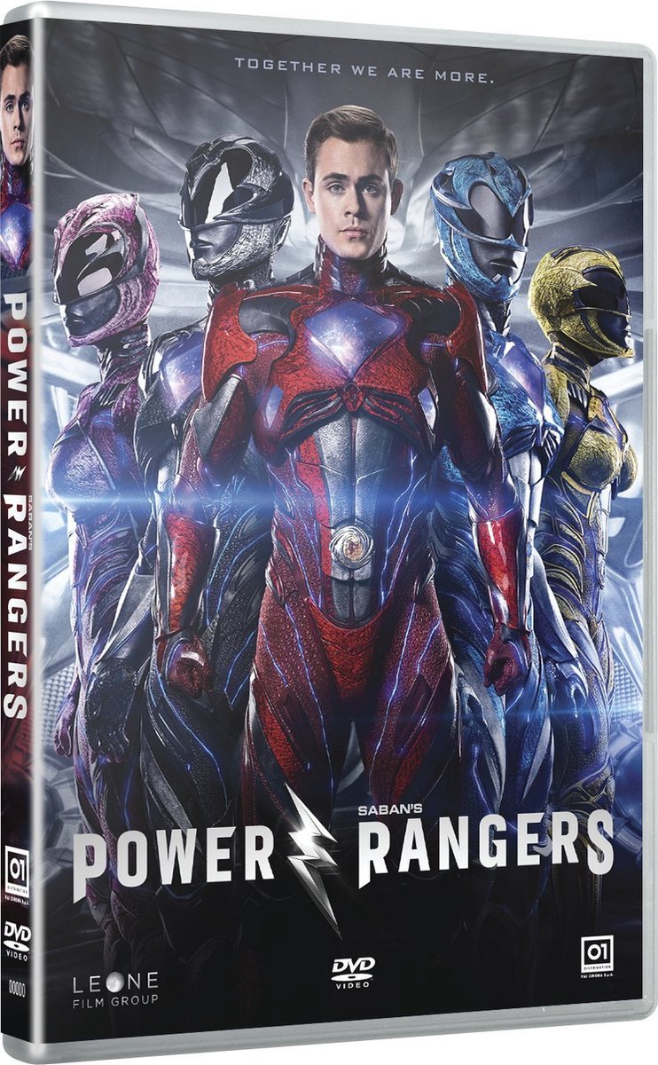 01 Distribution Power Rangers, DVD, Italiaans, Actie, 2D, 16:9, Uitgebreide editie