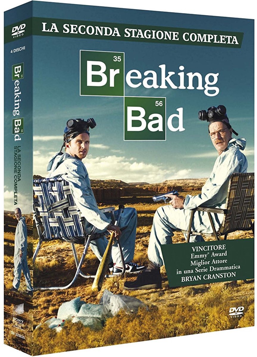 Sony Pictures Breaking Bad DVD Tsjechisch, Engels, Italiaans, Pools