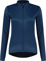 Rogelli Core Fietsshirt - Lange Mouwen - Dames - Donker Blauw - Maat XL