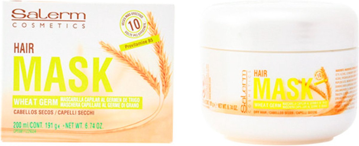 Voedend Haarmasker Tarwekiem Salerm Tarwekiem (200 ml) 200 ml