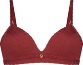 Ten Cate Beach Dames Bikinitop Shiny Rouge 44 C