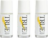 True Organic of Sweden - Undercover Agent - Roll on Deodorant - Ylang Ylang - 50ml - 3 Pak