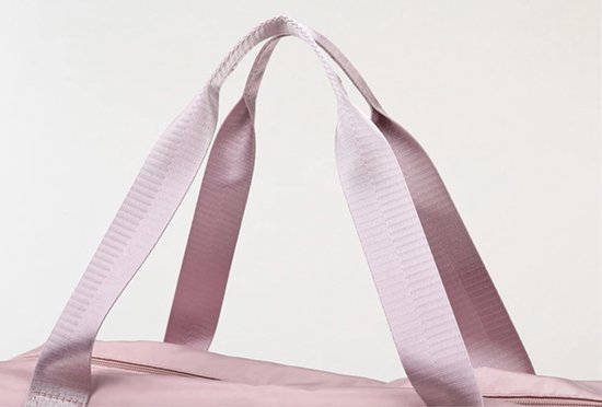 Sac de voyage pliable pour bagage à Bagage à main - Pliable jusqu'à 28 x 18 cm - Rose