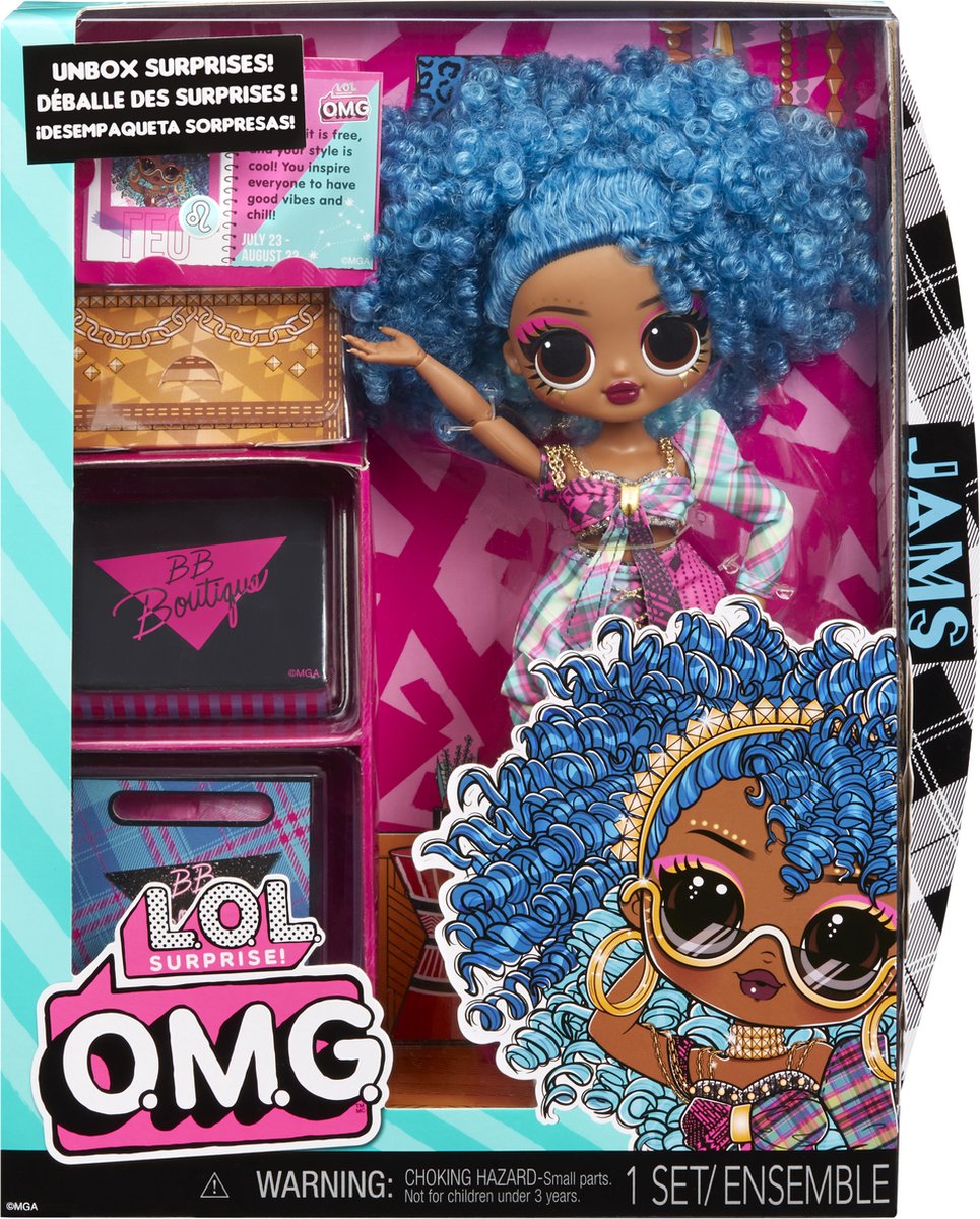 L.O.L. Surprise! OMG Core - 25 cm - Jams - Met accessories - Modepop — afbeelding 5