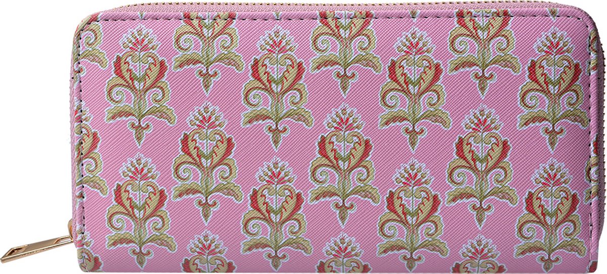 Juleeze Portemonnee 10x19 cm Roze Polyester
