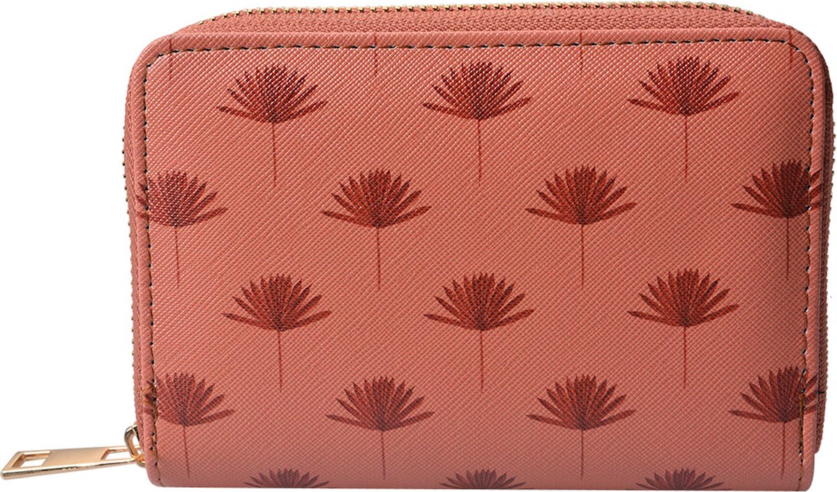 Juleeze Portemonnee 10x15 cm Bruin Polyester