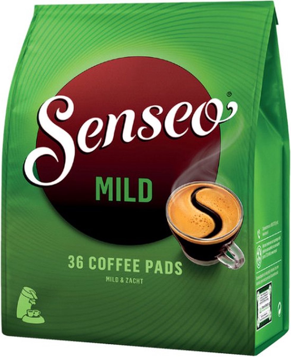 Senseo Mild Koffiepads - 4 x 36 pads