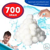700 gr Aqualoon Filterbollen - All Smiles Filterballen voor vervanging van filterzand of glasparels in de zandfilterpomp