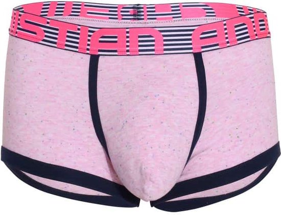 Andrew Christian ALMOST NAKED® Element Boxer Heather Pink - MAAT XL - Heren Ondergoed - Boxershort voor Man - Mannen Boxershort