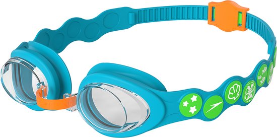 Speedo Infant Spot Goggle Blauw/Groen Unisex Zwembril - Maat One Size