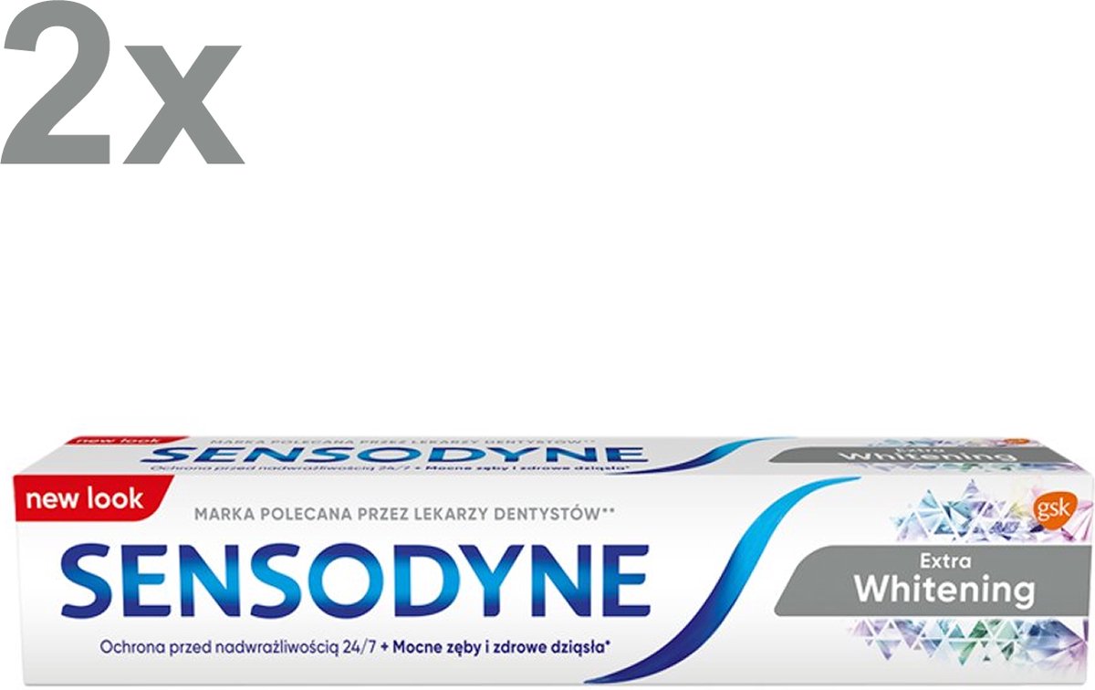 Sensodyne Gentle Whitening 2x75ml - Tandpasta