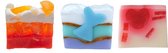 Sliced Soap - Set van 3 Stukken Zeep - Bomb Cosmetics - Citrus/Mermaid/Cupid