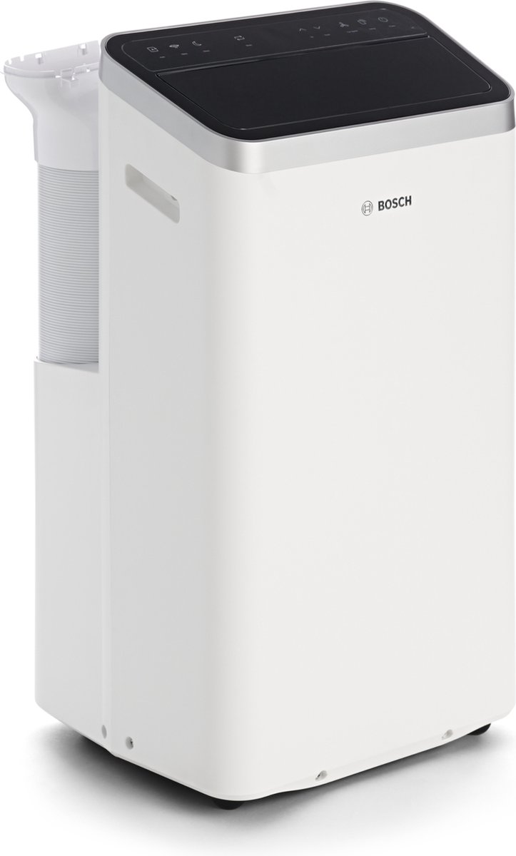 Bosch Cool 4000 Portable AC - 3-in-1: Airconditioning, ontvochtiger, ventilator - 2,6 kW voor kamers tot 35m² - Met automatische modus, stille modus & slaapstand (48 db (A)) [Energieklasse A+].