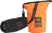 JBL Charge 5 - Draagbare Bluetooth Speaker - Zwart + JBL Drybag Zomerbundel