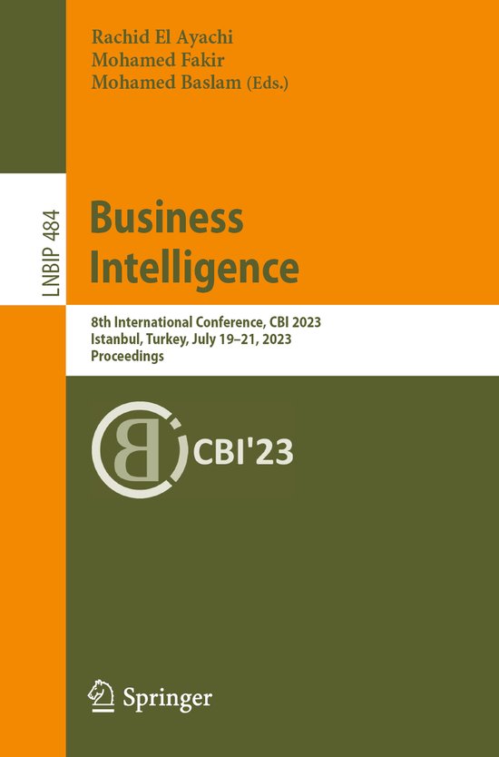 Lecture Notes in Business Information Processing484- Busines ... - cover