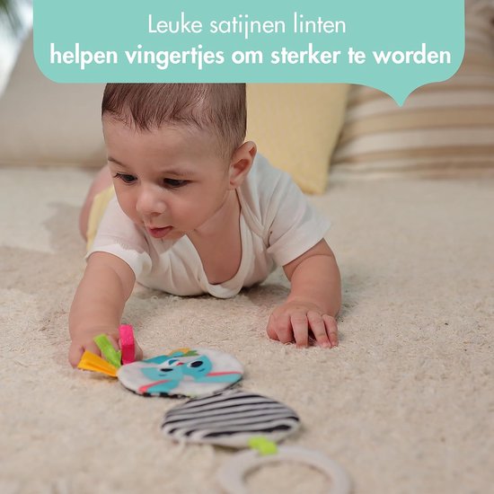 Tiny Love Magical Tales Black & White-cadeauset, Cadeauset voor baby´s met ontwikkelspeeltjes, 4 zorgvuldig uitgekozen draagbare speeltjes, 0 m+ van Tiny Love — afbeelding 5