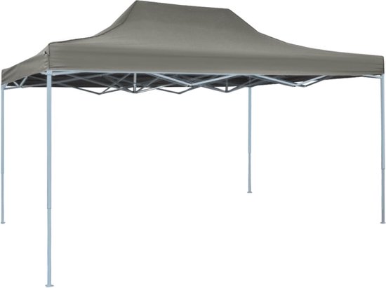 vidaXL-Tent-pop-up-inklapbaar-3x4,5-m-antraciet