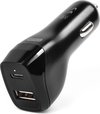 Fast Car Charger 30W PD+USB