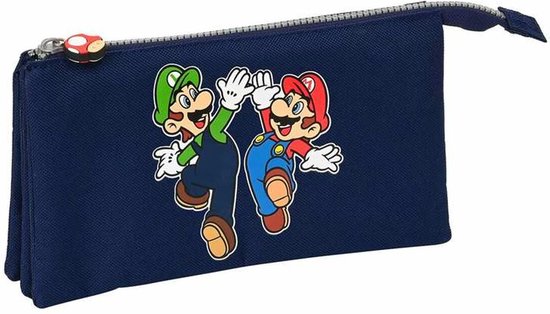 Trousse enfant Super Mario - Trousse Scolaire - Bagagerie - Accessoires