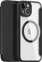 Dux Ducis - iPhone 13 Pro Hoesje - Geschikt voor Magsafe - Book Case - Zwart