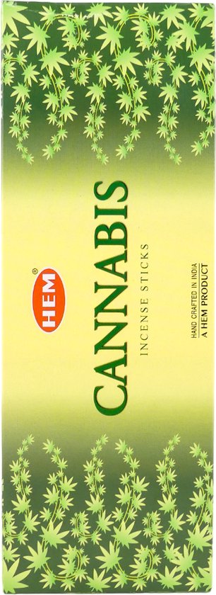HEM Wierook - Cannabis - Slof (6 pakjes/120 stokjes)