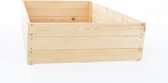 Moestuinbak - kweekbak - 120x100x27 cm - met gronddoek