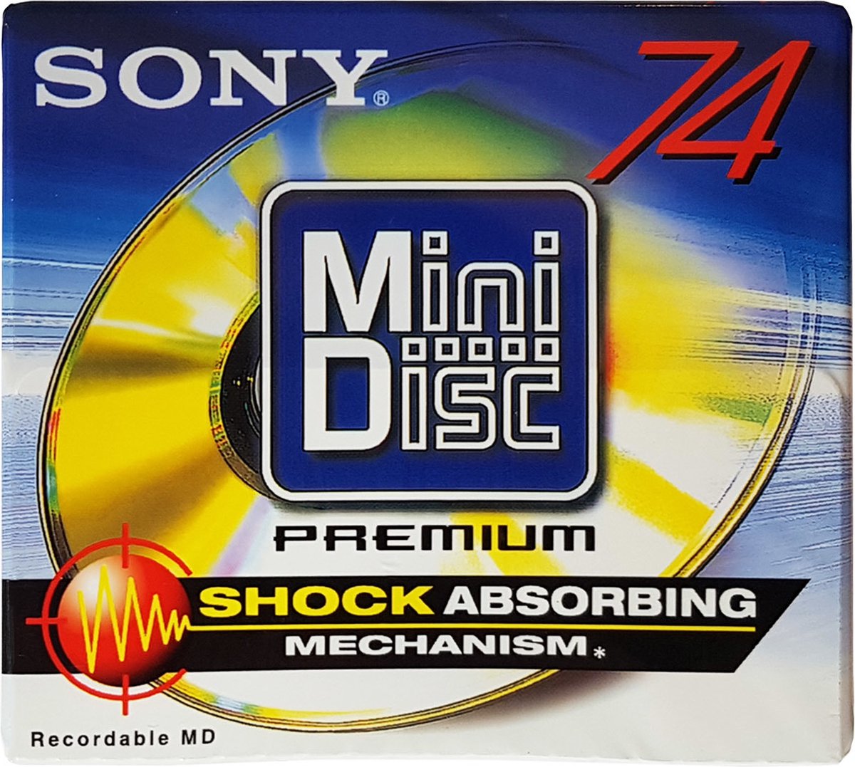 Sony MiniDisc 74 Premium MDW74B bol