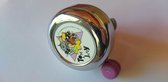 Widek - Fietsbel - Tom & Jerry - Chroom / lila