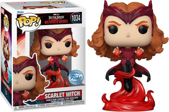 Foto: Funko pop marvel doctor strange scarlet witch 1034 wallmart exclusive 8 10 