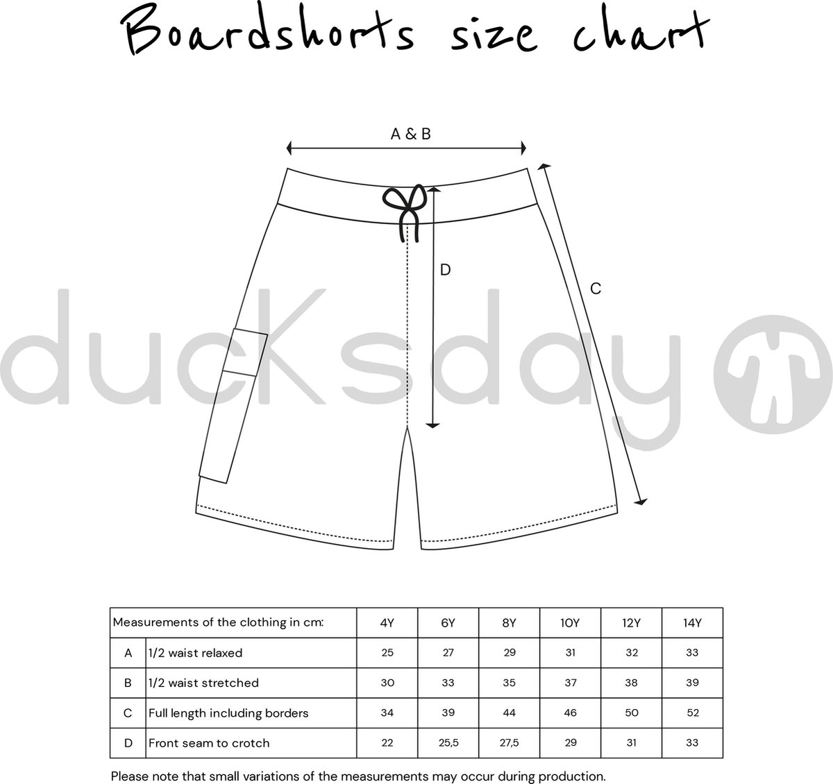 Ducksday - UV zwemshort - voor jongens - boardshort - Surf - UPF 50+ - Waikiki — afbeelding 2