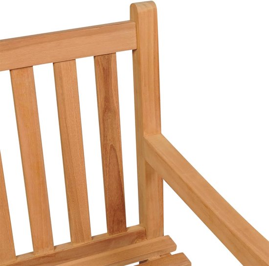 vidaXL Ensemble de jardin 4 pièces Bois de teck massif