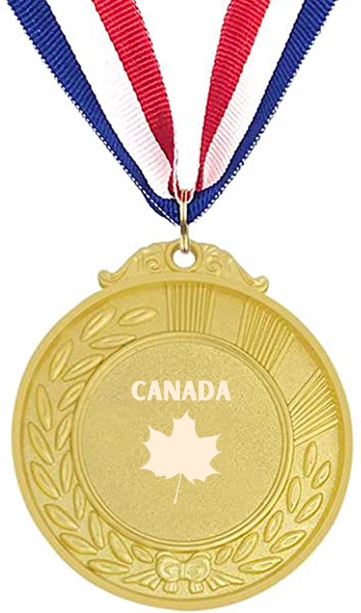 Akyol - canada medaille goudkleuring - Piloot - canada cadeau - beste land - leuk cadeau voor je vriend om te geven