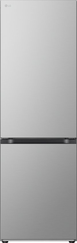 LG koel-vriescombinatie 344 l zilver No Frost koelkast 234 l vriezer 110 l LED verlichting 35 dB