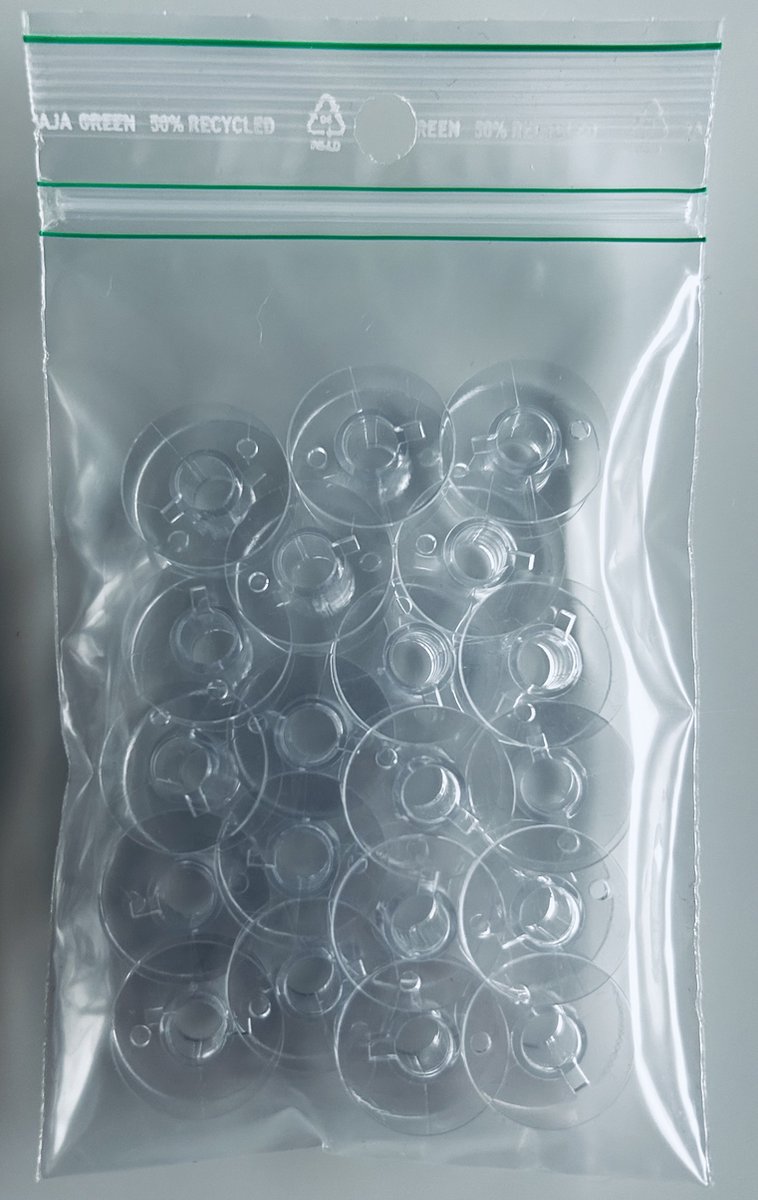 Spoeltjes voor Toyota naaimachines 20 stuks