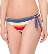 Esprit Maracas Beach Bikini Slip gestreept ssn 0321 geel oranje rood groen blauw Multicolor bikini broekje