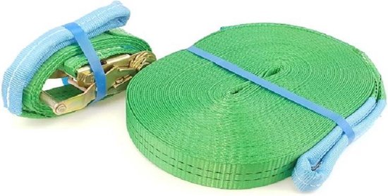 Foto: Bcf products slackline set smal xxl 35 mm lengte 25 m totaal 23 2 m groen