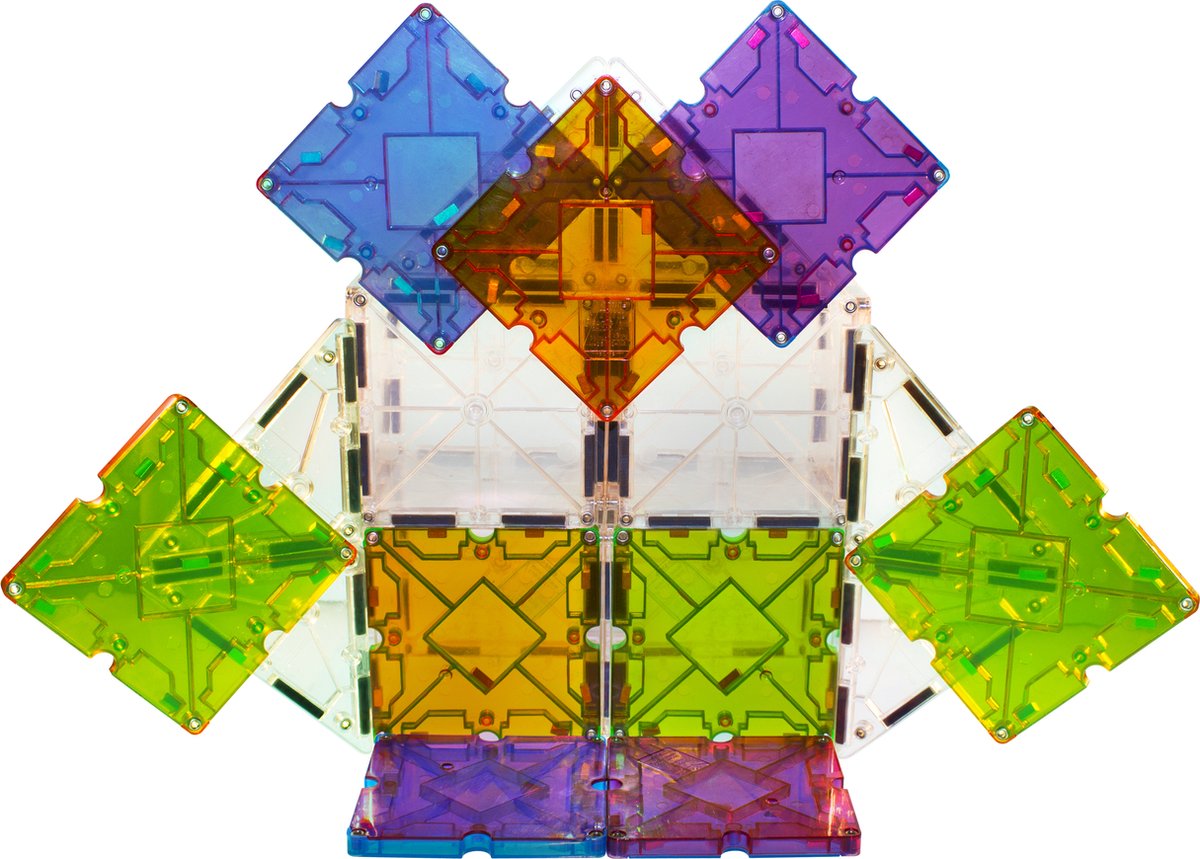 Magna Tiles 40 stuks Freestyle Clear Colors
