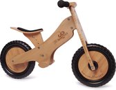 Kinderfeets houten loopfiets vanaf 2 jaar - Bamboe Bruin