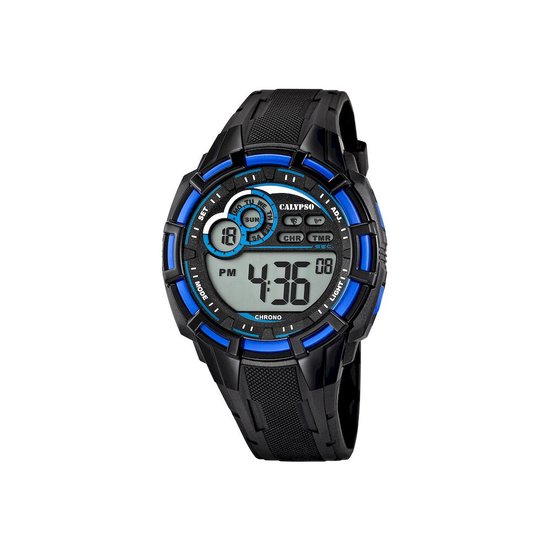 Calypso K5625/2 Digitaal - Horloge - Kunststof - Zwart - Ø 45 mm