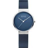 Bering- Slim Solar dames horloge 14331-307 - 31 mm - Zilver