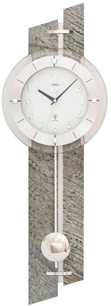 Wandklokken  radiogestuurd AMS - 5306