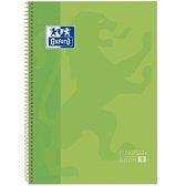 Notitieboek oxf classic europeanb a4+ lijn 80v gn | 1 stuk | 5 stuks