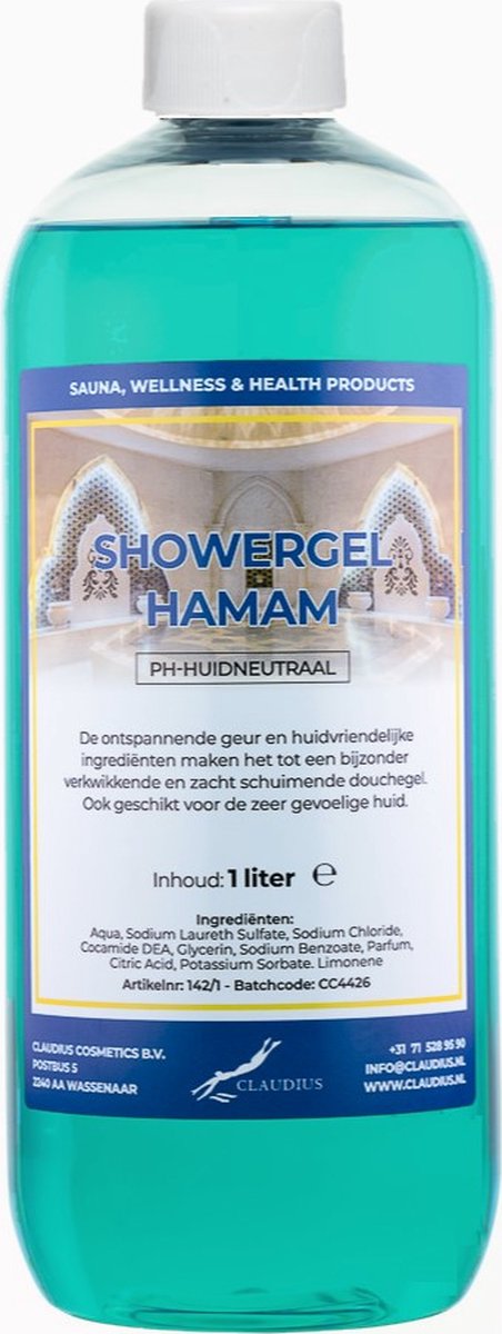 Goedkoopste Douchegel Hamam 1 liter - Showergel