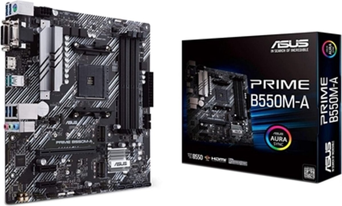 Asus Prime B550M-A - Moederbord - Micro-Atx - Amd B550 - Socket Amd Am4 - afbeelding 11